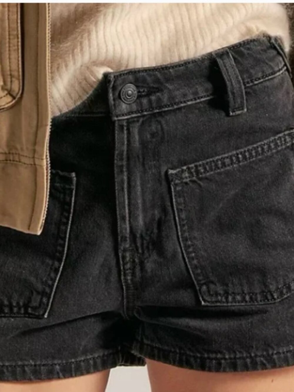 Free People We The Free Bettie Sailor Shorts. NWT. All nighter raw hem